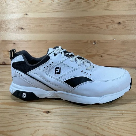 FootJoy Golf Specialty Golf Sneakers Shoes 56722Men’s 11.5 WIDE White Black